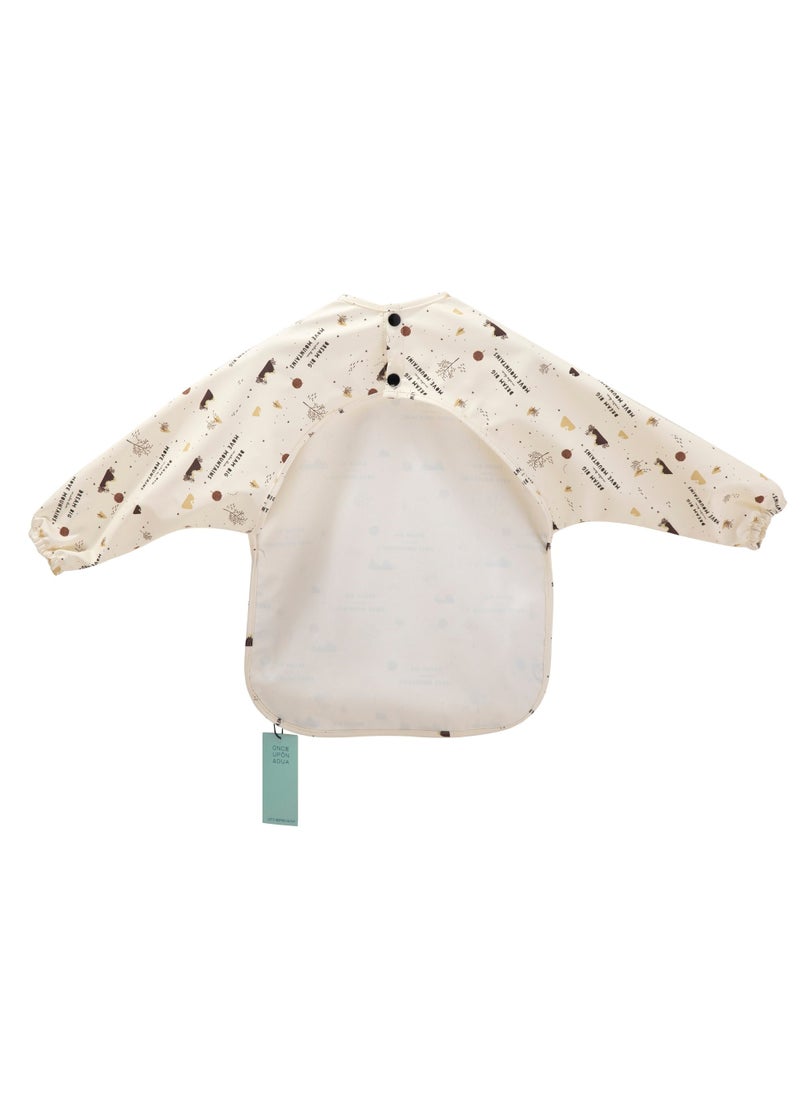 ONCE UPON A DUA Long Sleeved Pocket Bib with Carry Pouch - Image 2