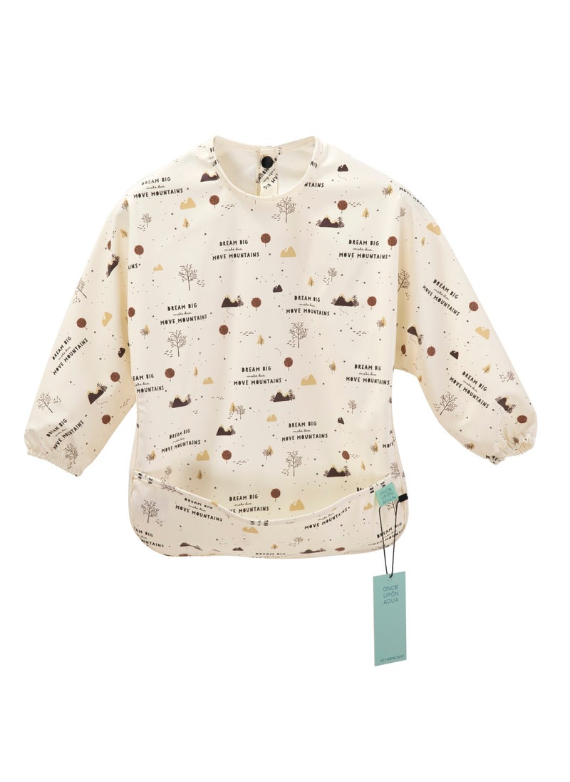 ONCE UPON A DUA Long Sleeved Pocket Bib with Carry Pouch - Image 1