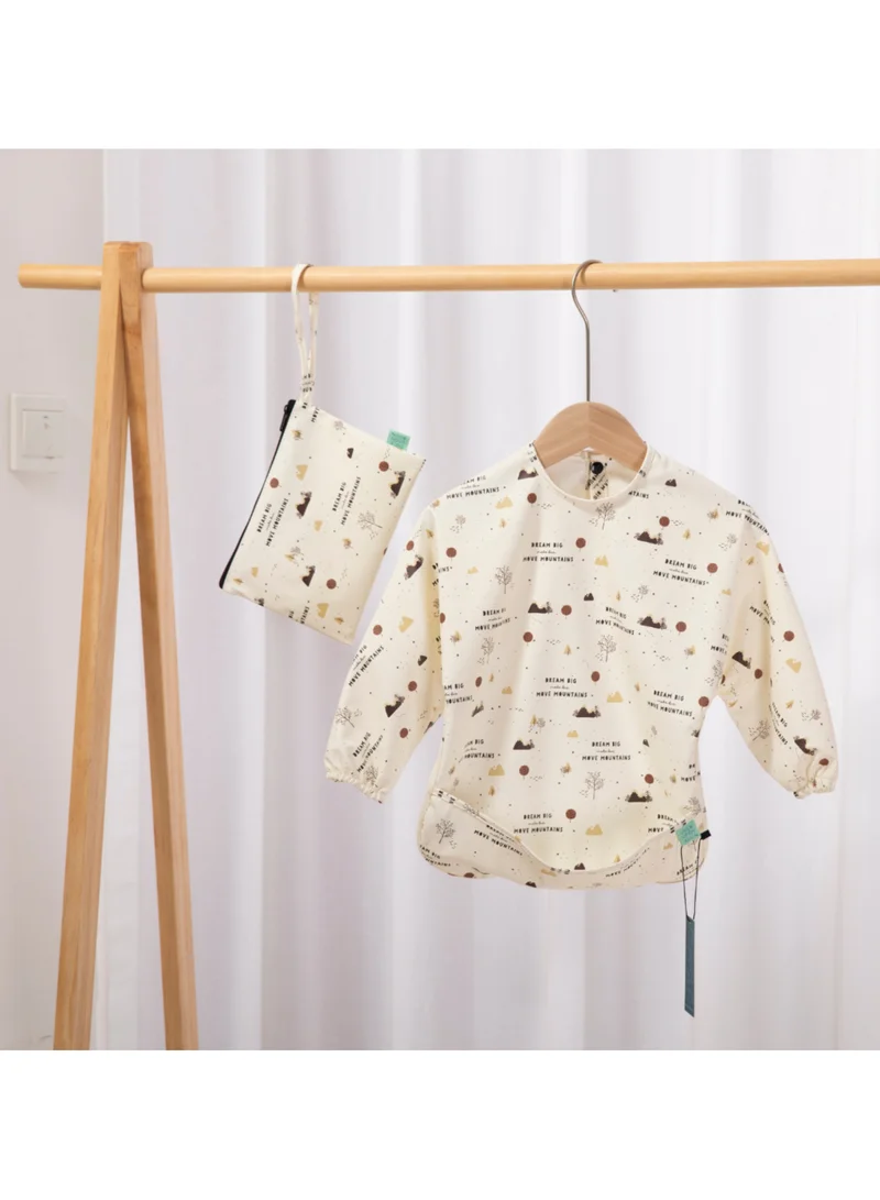 ONCE UPON A DUA Long Sleeved Pocket Bib with Carry Pouch