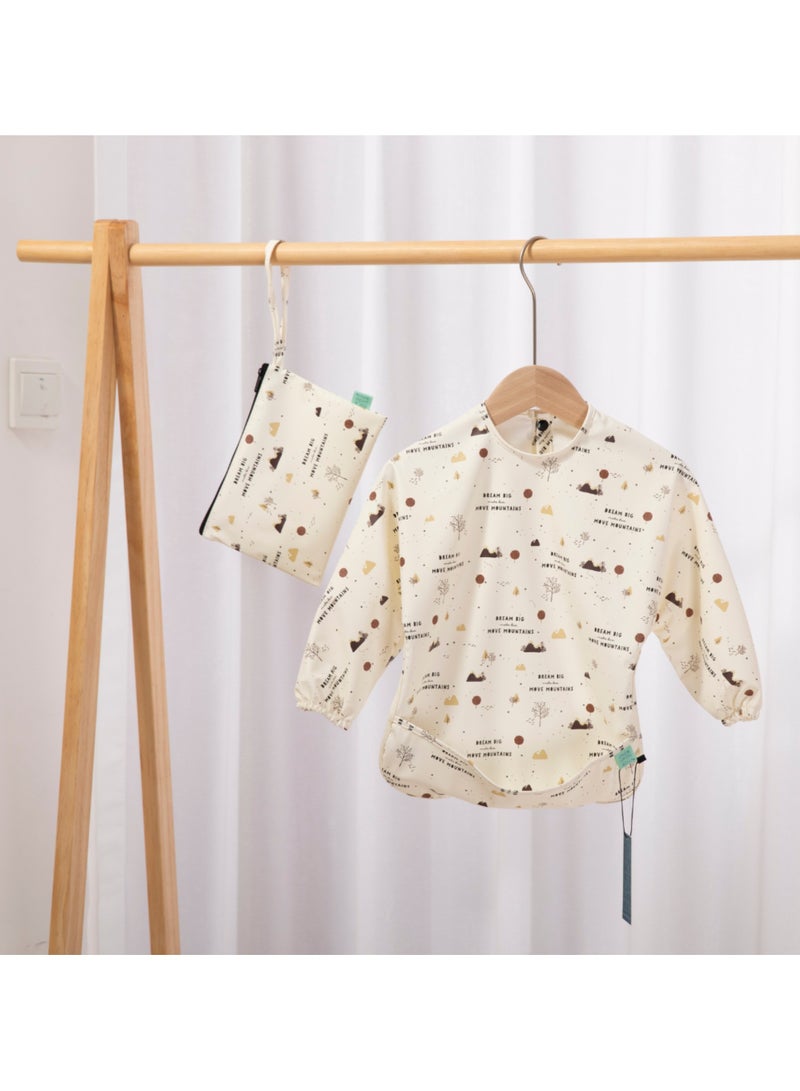 ONCE UPON A DUA Long Sleeved Pocket Bib with Carry Pouch - Image 5