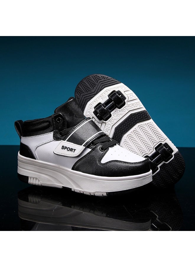 HUSK'SWARE Kids' Roller Skates with Four Wheels - Student Edition 