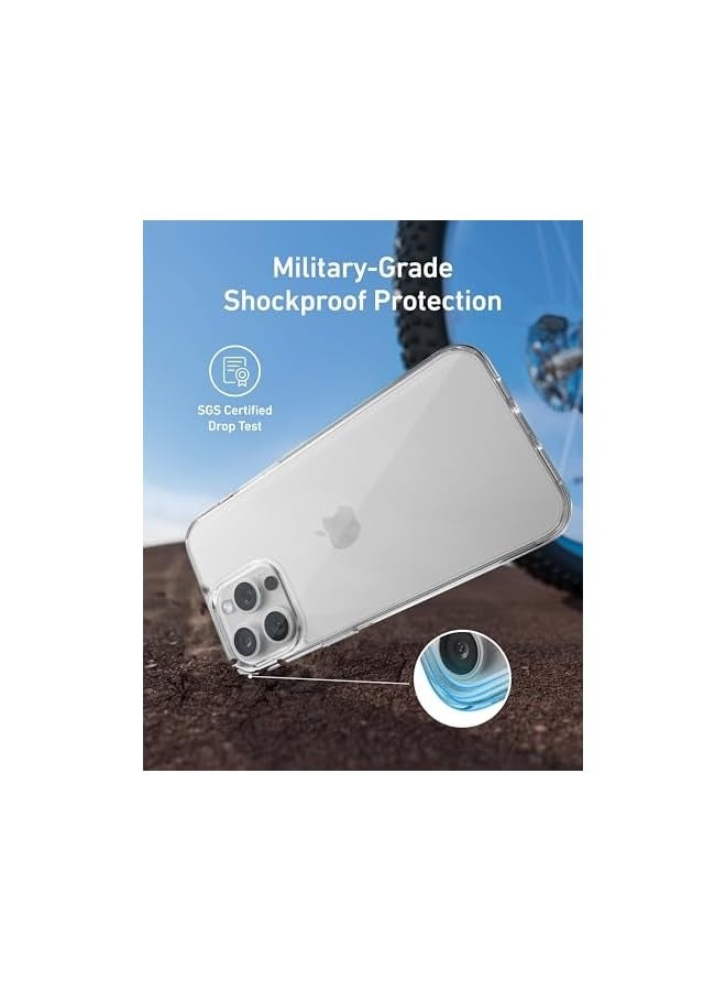 Green Tiger iPhone 16 Pro Max Case Cover, Military-Grade Shockproof Protection, Yellowing-Resistant Phone Case for iPhone 16 Pro Max, Clear - Image 3