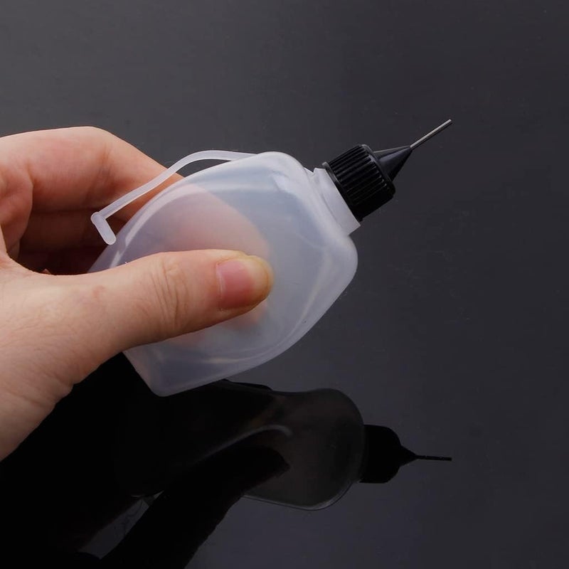 5ml / 10ml / 20ml / 30ml / 50ml / 100ml Empty Needle Tip Bottle Applicator Quilling Tool Bottle for Women Squeeze Bottles for Liquids - Image 5