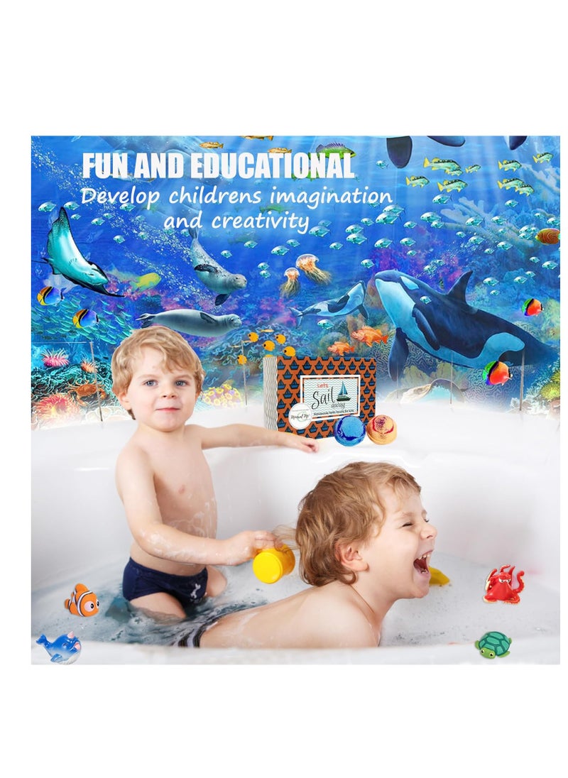 Mineral Me California - Kids Bath Bombs with Toys Inside - Organic, Gentle & Kid Friendly Bubble Bath Fizzies with Surprise Inside. Spa Bath Fizz Balls Kit. Fizzy Balls w/Rich Bubbles, Birthday Gifts for Kids, Boys, Girls - Image 1