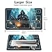 TCGMAT MTG Playmat NonSlip Backing Printing Ideal for Card Game Enthusiasts TCG Playmat Demon SkeletonDeck - Image 4