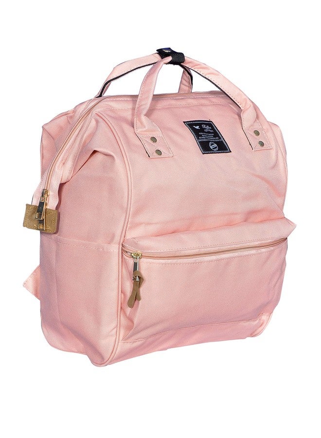 Crawl'in Diaper Bag Backpack Nursing Bags Diaper Maternity Backpack, Waterproof Multifunctional Diaper Backpack/Handbag, Travel Nappy Tote Bag (Peach) - Image 2