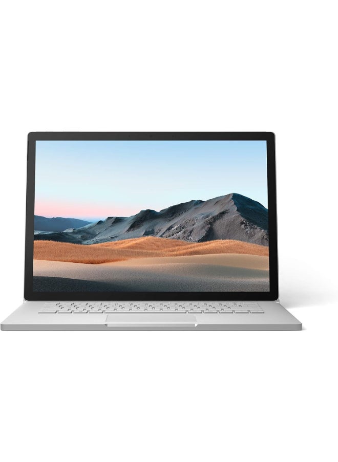 Microsoft Renewed - Surface Book 3 15" Touch-Screen PixelSense - 2-in-1 Laptop - Intel Core i7-10TH Gen - 16GB Memory - 1TB SSD - 6GB GRAPHICS GTX 1660 TI MAX Q - Platinum KEYBOARD ENG ARABIC English/Arabic Silver - Image 3