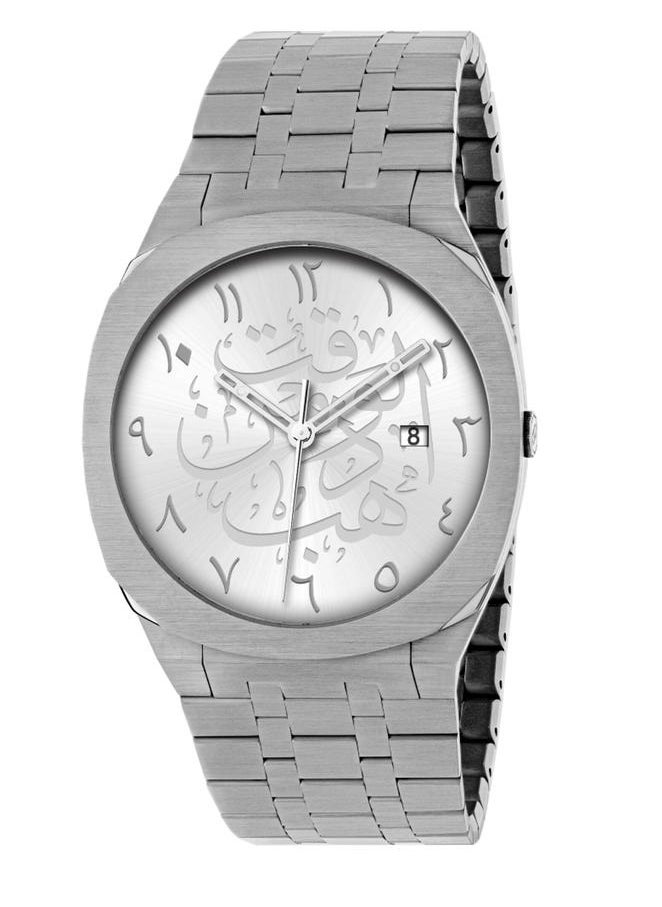 Rivoly - A modern men's watch, Steel, with Arabic Numbers - Image 1