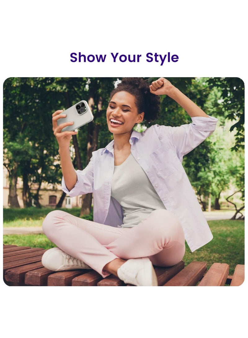 Designed for iPhone 14 Pro Max Case,Silicone Shockproof Slim Thin Phone Case for iPhone 14 Pro Max, 6.7 inch (Stone) - Image 5