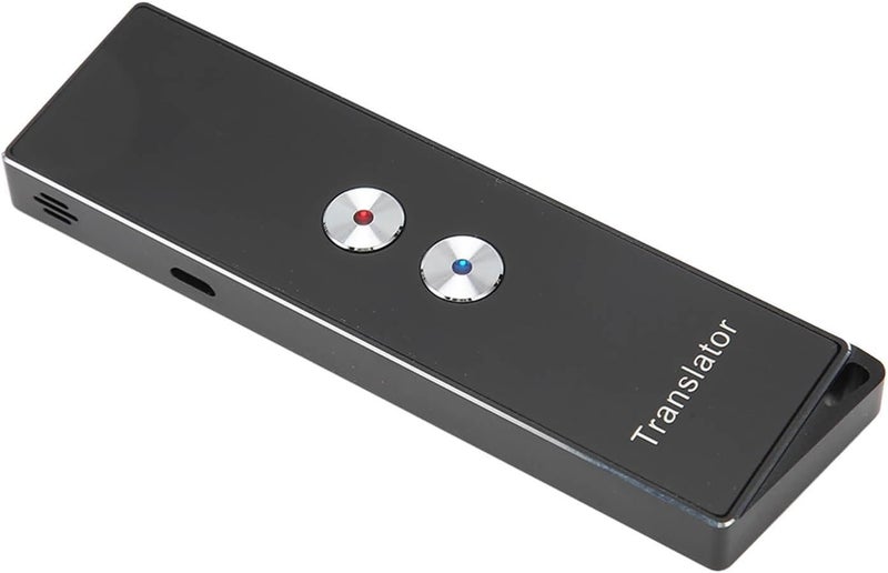 Yechiry Portable Smart Voice Translator - 144 Languages, 99% Accuracy, Two-Way Instant Communication for Travel and Learning (Black) - Image 1