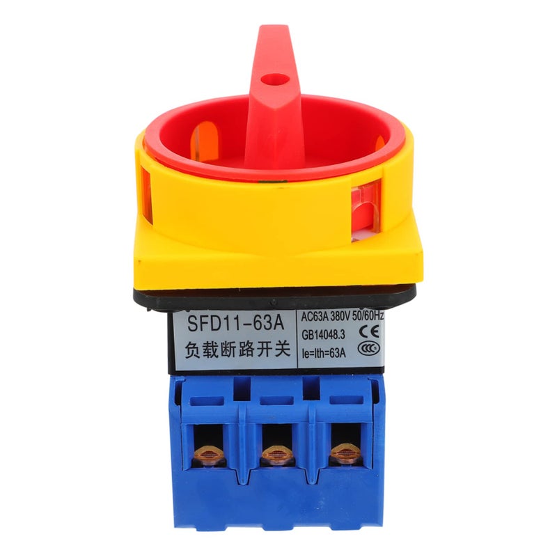 2 Pack Rotary Switch Circuit Breaker Changeover Power Insulated Heat Resistant - Image 4
