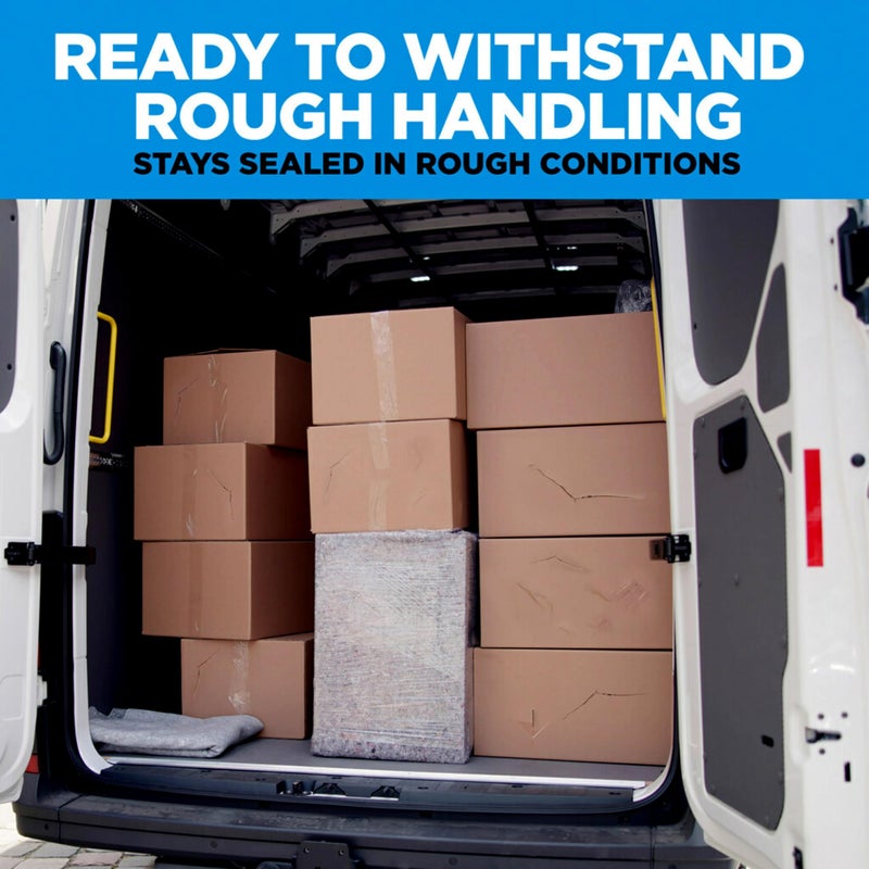 Scotch Heavy Duty Packaging Tape, 2 Inches x 800 Inches, Clear - 2 Count - Image 4