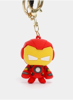 General Elegant Disney Keyring Iron Man Keychain for Kids Soft Silicone  Key Chains Girls and Boys Bag Key Holder Rings Accessories.  - Image 3