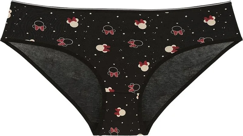 دونيلا 10 Pcs. Colorful Coco Printed Women's High Waist Panties - 31711103LF