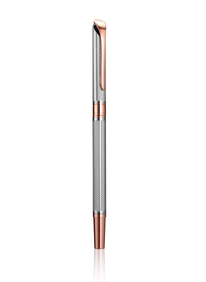 Penneed Rollerball Pen with Gift Set, Gel Pen for Men, Women, Business, Party&Wedding Black Ink 0.7mm G5 (Gold-Sliver) - Image 3