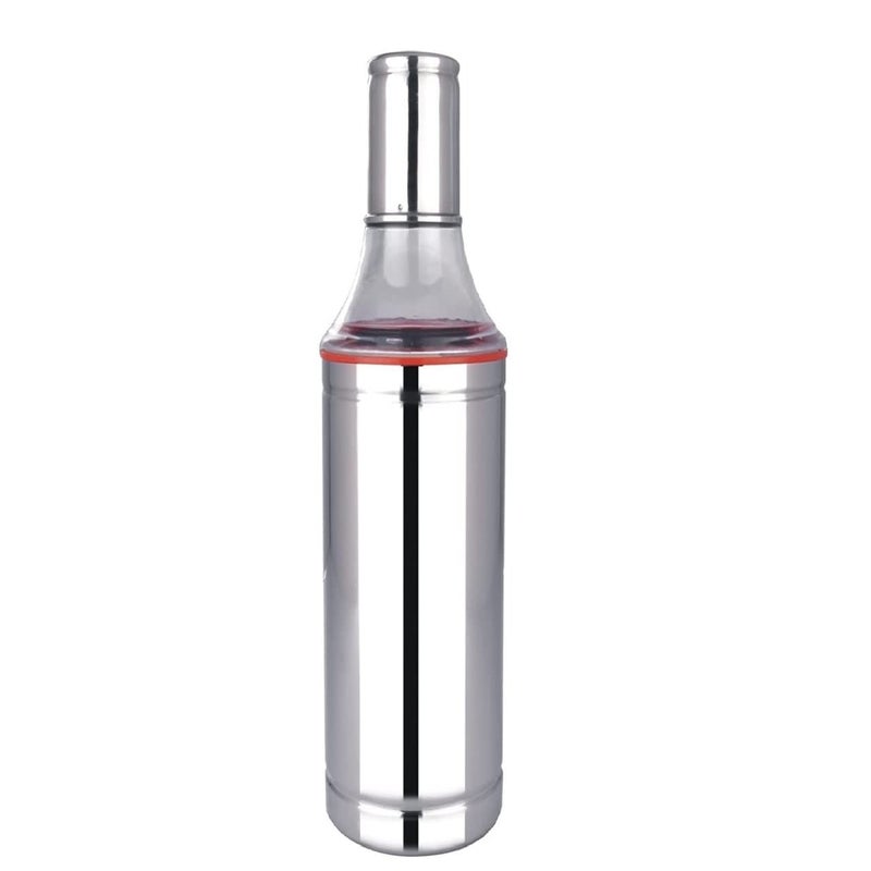 SYGNIUS Oil Dispenser Bottle Oil Pourer Dispensing Bottles Stainless Steel Oil Bottle with No Drip Pouring Spout Vinegar Dispenser Oil Pot 1000 - Image 1
