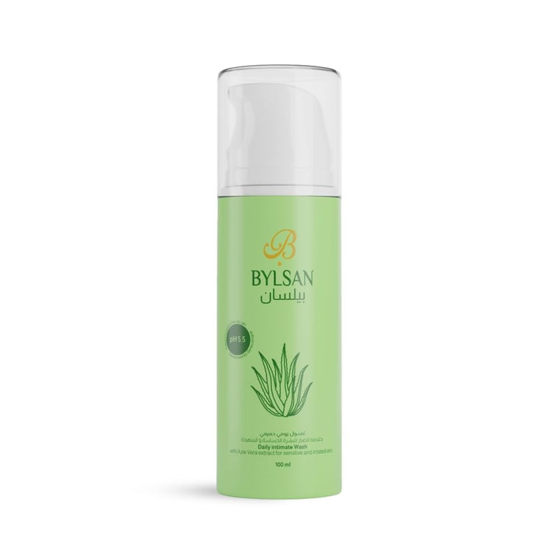 BYLSAN Daily Intimate Wash with Aloe Vera – 100 ml | 2 Pieces With Intimate Wash 30 ml For Free - Image 2