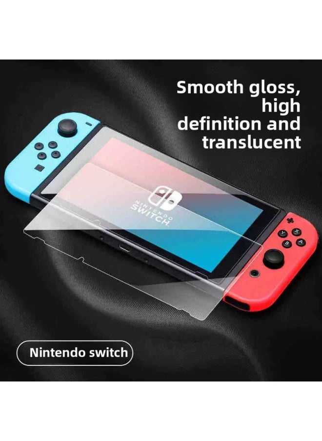 Generic Suitable For Nintendo Switch2 Tempered Film Nintendo Switch2 Game Machine Protective Film-Color:Switch2 High Aluminum 2.5d Curved Edge Transparent Sheet With Packaging  - Image 4