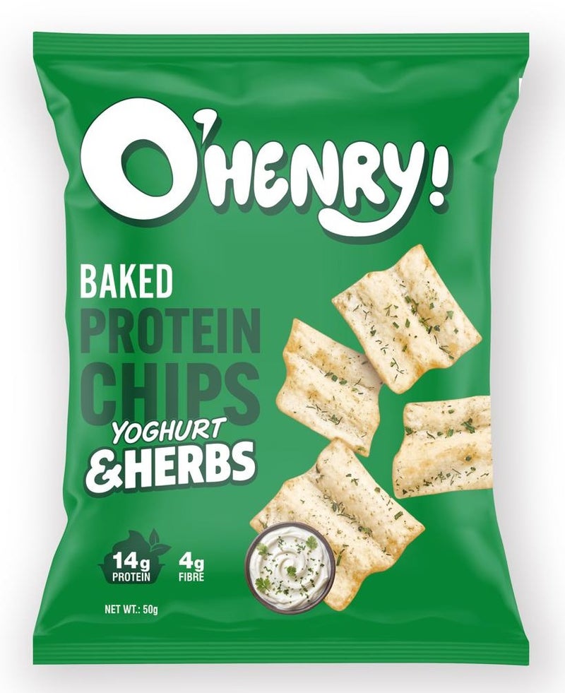 Baked Protein Chips - Yoghurt & Herbs