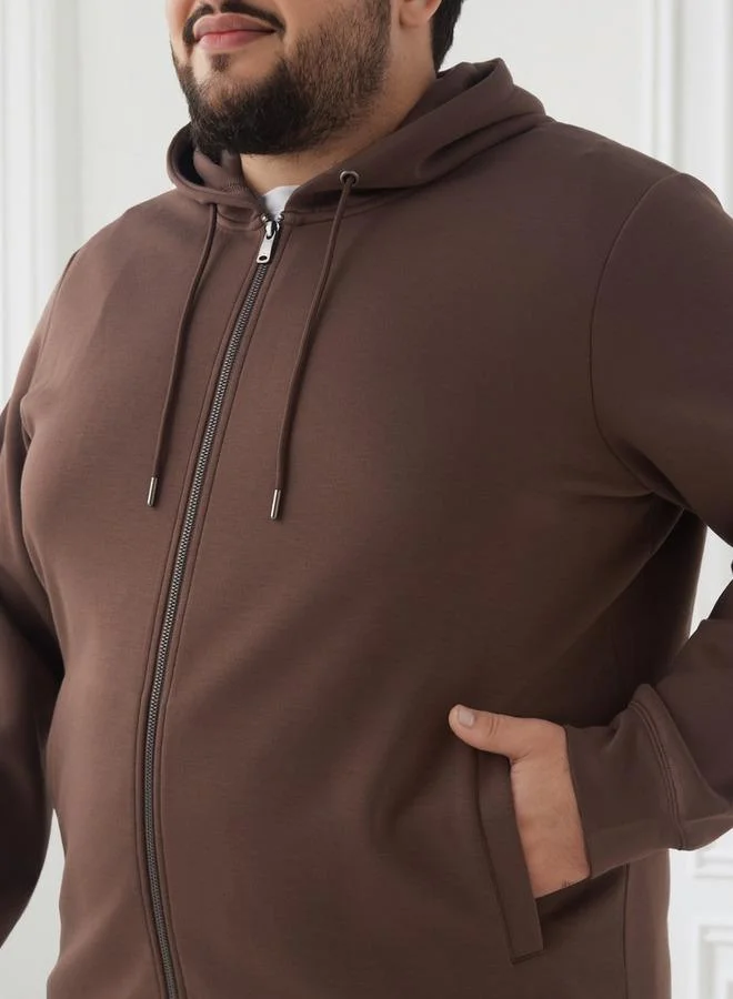 Maxim  Men Plus Size Regular Fit Hoodie for Men | Best Price UAE