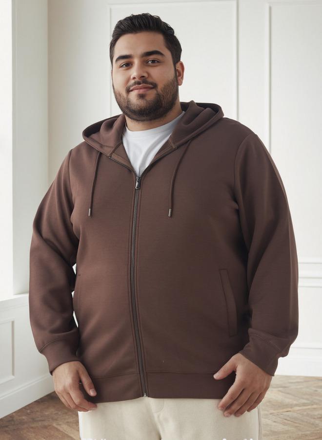 Splash FAV Men Plus Size Regular Fit Kangaroo Pocket Hoodie - Image 1