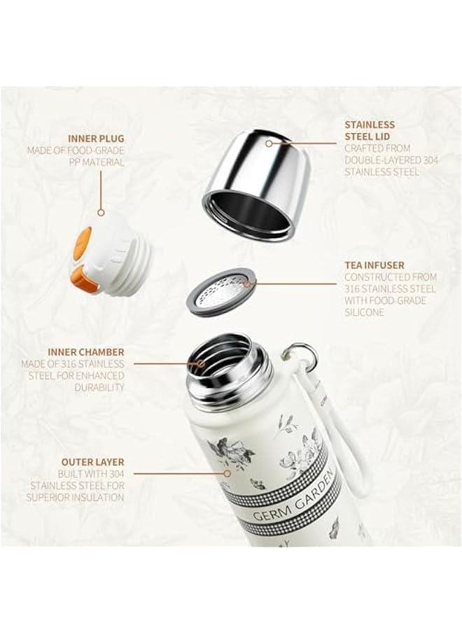 Generic 23oz coffee travel mug,Leak-Proof Lid,stainless coffee mug,Hot or Cold for 24 Hours,With a Handle Strap,coffee bottle,vacuum insulated coffee mug  - Image 2