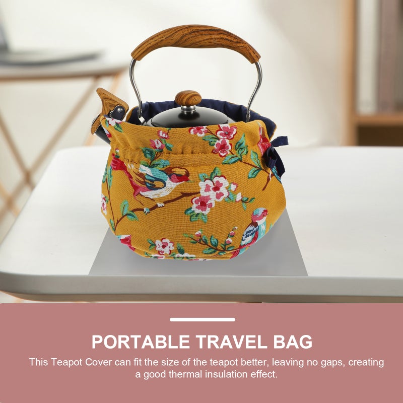 Teapot Cozy Insulated Tea Cozy Cover Home Use 15x15x16cm Anti-scald 1Pack - Image 4