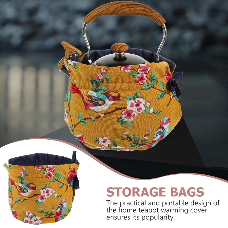 Teapot Cozy Insulated Tea Cozy Cover Home Use 15x15x16cm Anti-scald 1Pack - Image 5