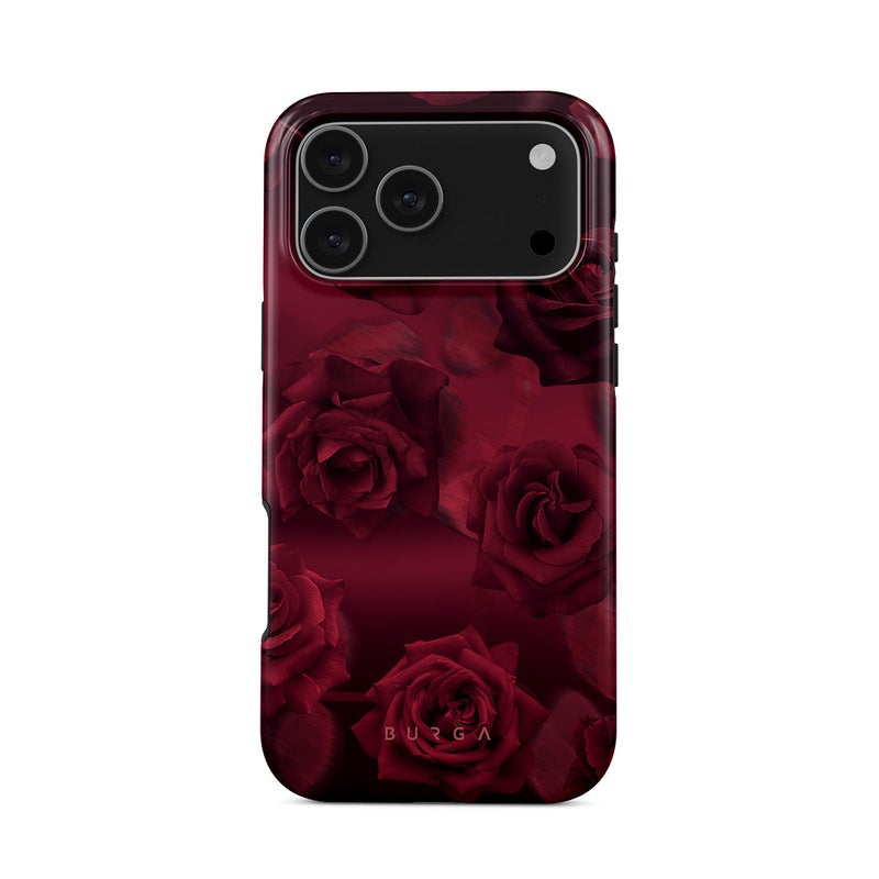 بورجا جراب آيفون  برو ماكس فايم فاتال بريميوم متوافق مع طبقة مزدوجة هجينة صلبة + حماية سيليكون - مقاوم للخدش والصدمات - Image 1