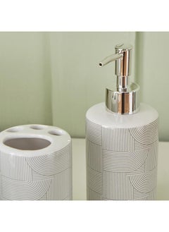 Aristo 4 Piece Ceramic Bathroom Accessory Set  - Image 3