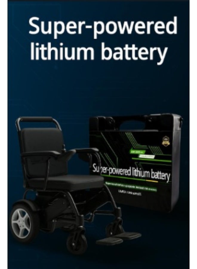 LITHIUM PHOSPHATE BATTERY 24V 15Ah for Wheelchairs - Image 2