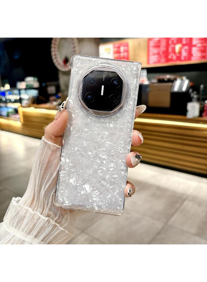 The Bros حافظة هاتف لهواوي ميت X6 بتصميم قشرة لؤلؤية - Image 2