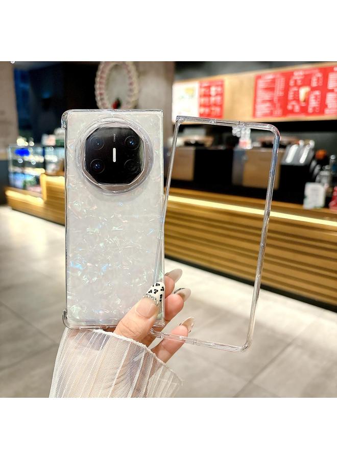 The Bros حافظة هاتف لهواوي ميت X6 بتصميم قشرة لؤلؤية - Image 4