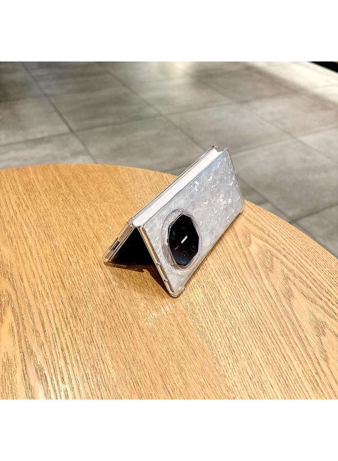 The Bros حافظة هاتف لهواوي ميت X6 بتصميم قشرة لؤلؤية - Image 3