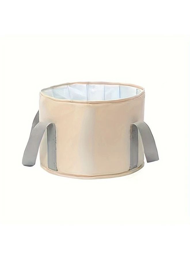 Portable Folding Foot Spa Tub Cordless Heat Retention PVC Design 1pc - Image 4