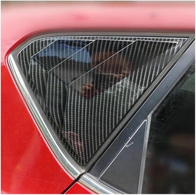 Wivplex Car Rear Louver Window Cover Trim for Nissan Tiida - Image 3