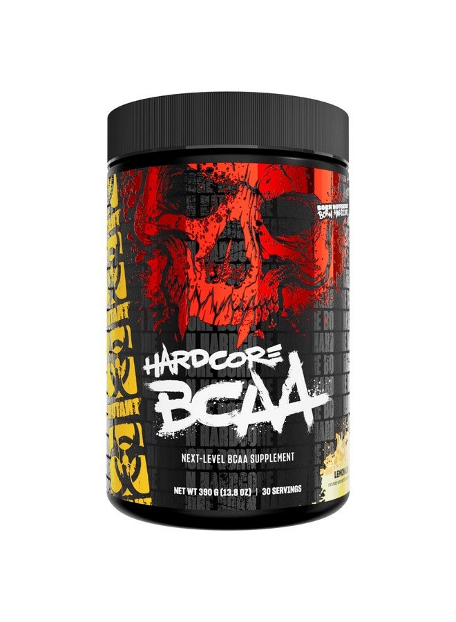 Mutant Hardcore BCAA - Pre, Intra or Post Workout - BCAA Next Level branched-Chain Amino Acids Supplement - Hydration + Recovery - 30 Serving - Lemonade - Image 1
