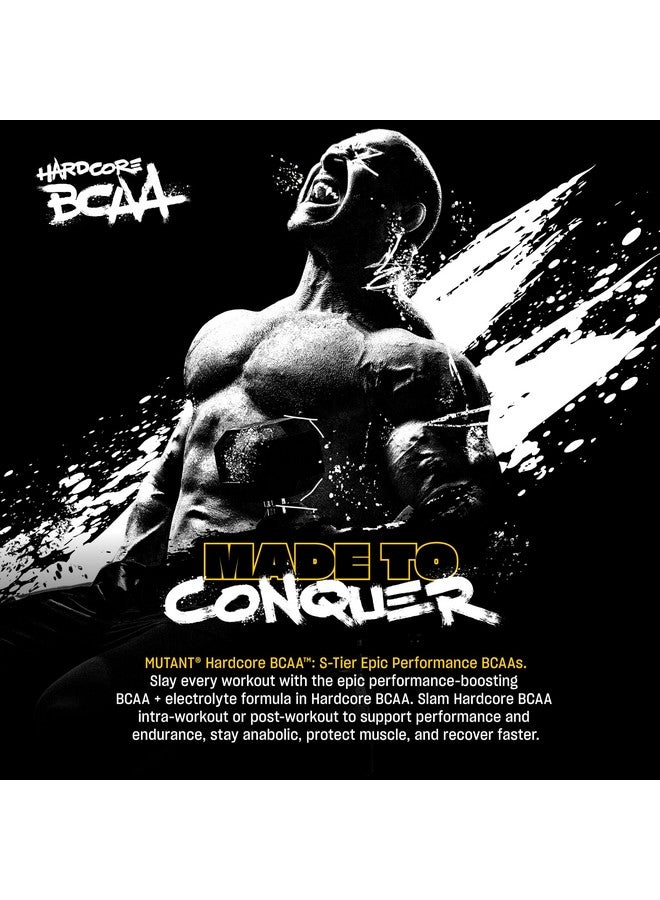 Mutant Hardcore BCAA - Pre, Intra or Post Workout - BCAA Next Level branched-Chain Amino Acids Supplement - Hydration + Recovery - 30 Serving - Lemonade - Image 3