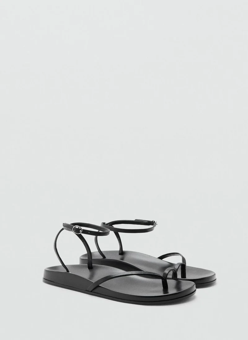 مانجو Leather Straps Sandals