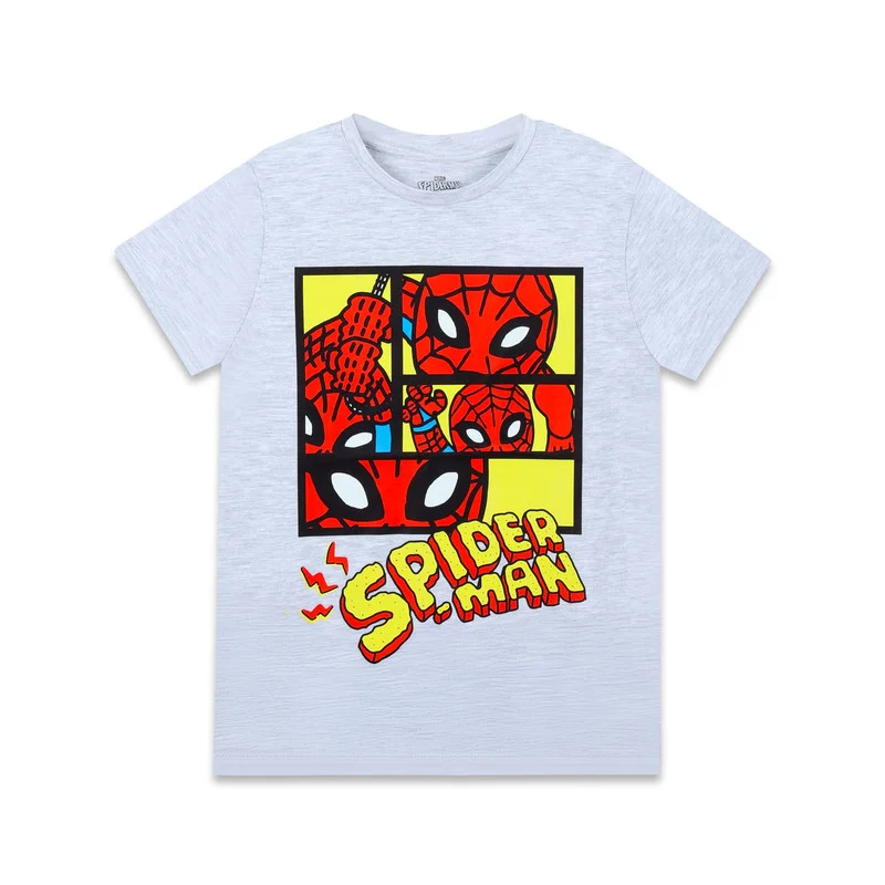 مارفل Marvel Spiderman Kid's Boy's Short Sleeve T-Shirt
