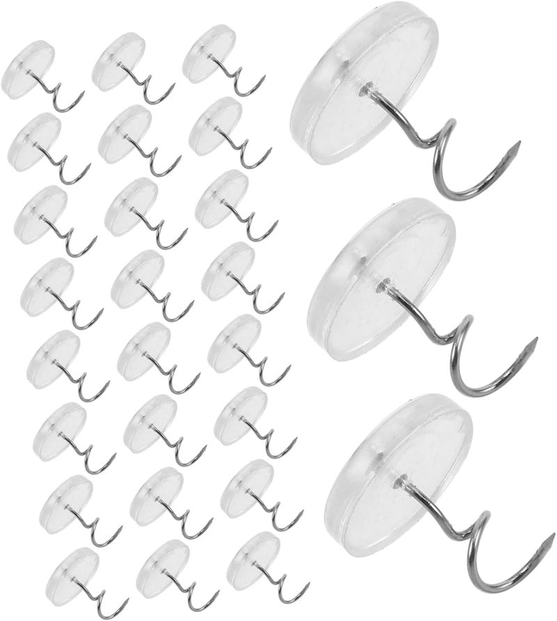 Amosfun 100Pcs Twist Upholstery Pins for Furniture Covers Sturdy Bedskirt Tacks Secure Slipcovers Sofa Armrest Holders Essential Slip Pins for Bedding - Image 1