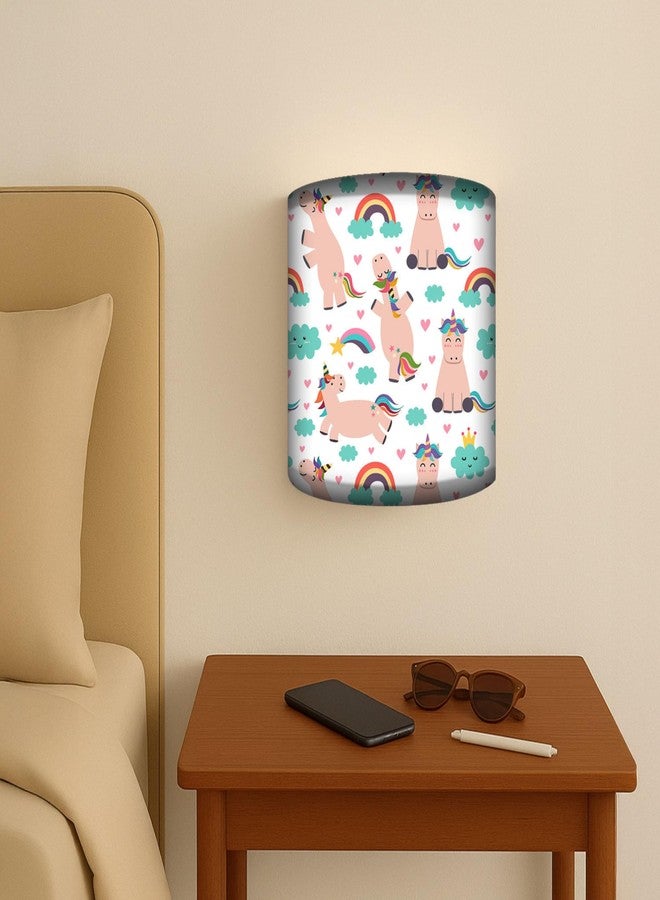Nutcase Designer Arc Wall Mounted Lamp Lights Half Shade Bedside Fabric Lampshade Sconces - with B22 Brass Holder and Bulb - Image 2