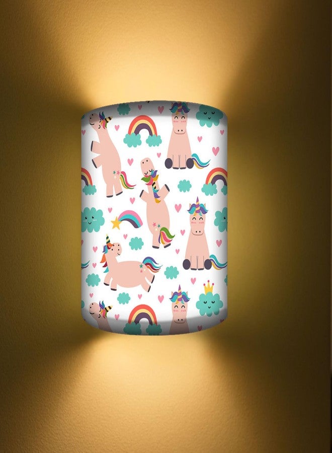 Nutcase Designer Arc Wall Mounted Lamp Lights Half Shade Bedside Fabric Lampshade Sconces - with B22 Brass Holder and Bulb - Image 3