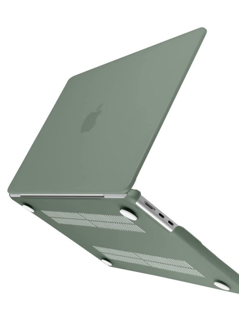 Case for MacBook Air 13.6 Inch 2025 Release M4 Chip A3240/2024 Release M3 Chip A3113 /2022 Release A2681 M2 Chip, Frosted Matte Hard Shell Cover with Trackpad Film for MacBook Air 13.6 inch ,Frosted - Image 1