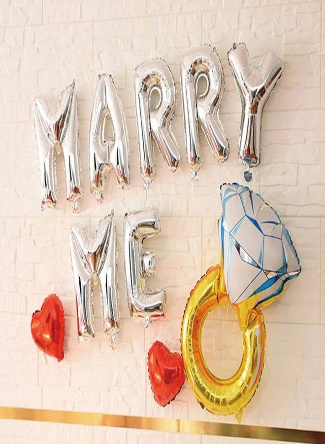 Tellpet Bachelorette Party Decorations Engagement Party Decorations, Diamond Ring Balloon, 2 pieces - Image 3