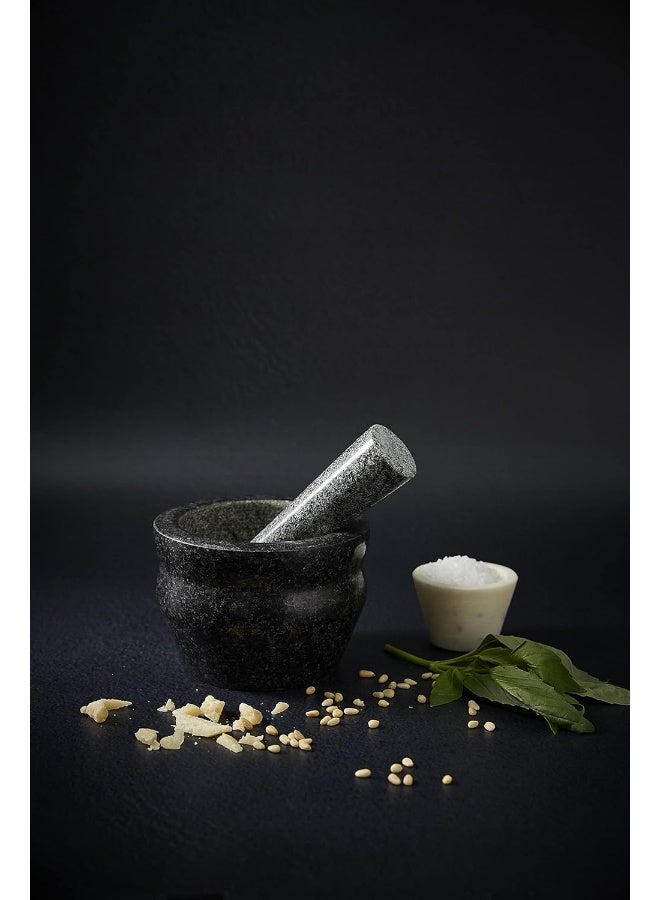 Cole & Mason Granite Mortar & Pestle, 8-Pound, Black - Image 2