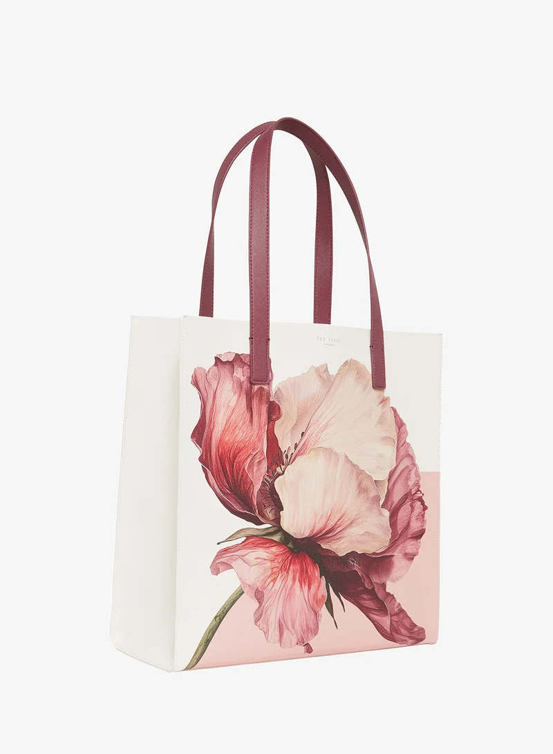 تيد بيكر Printed Flower Medium Icon Tote Bag