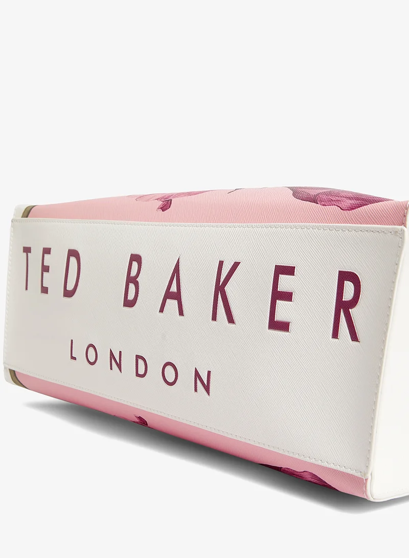 Ted Baker  Printed Flower Medium Icon Tote Bag for Women | Best Price UAE