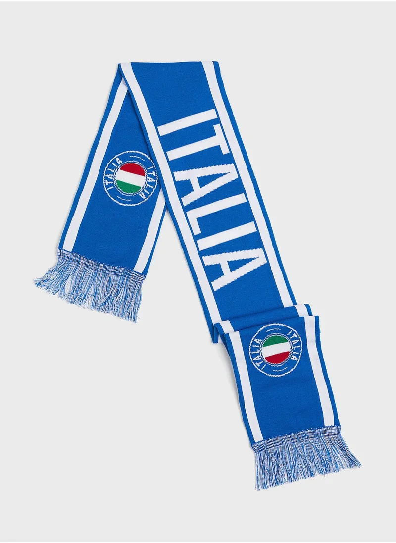 اتش اند ام Italia Football Scarf