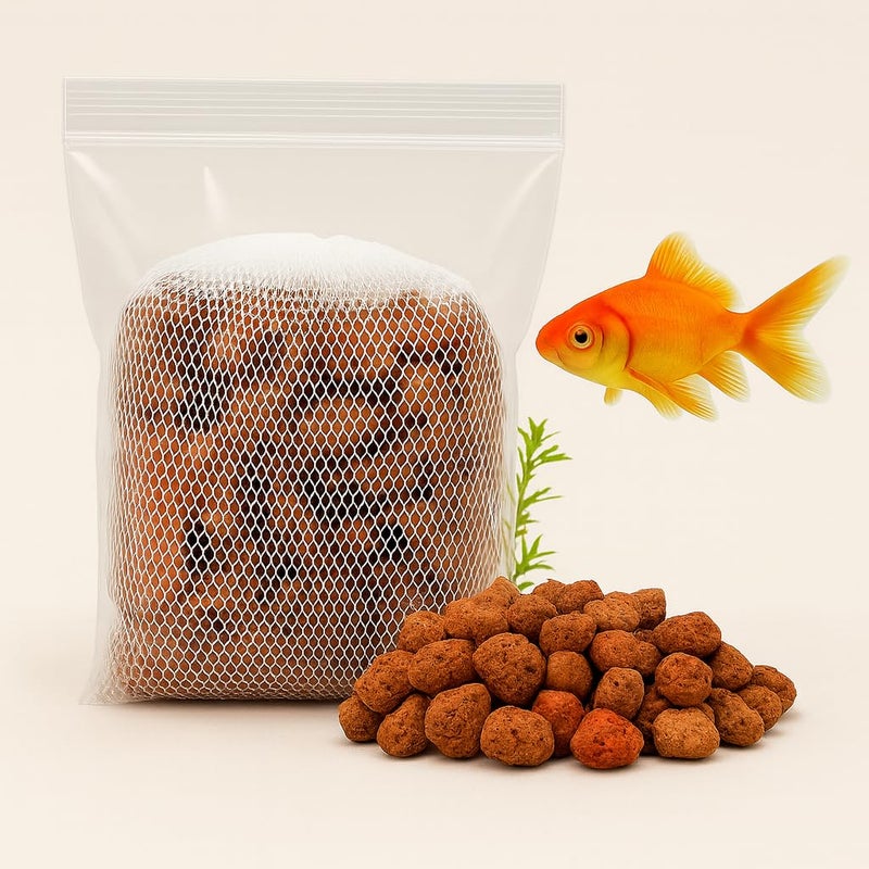 VAYINATO Lava Filter Media, (500G) | The Finest Hand Picked Volcano Lava Porous and Water Treatment Filter Media for Aquarium (Pack of 1) - Image 1